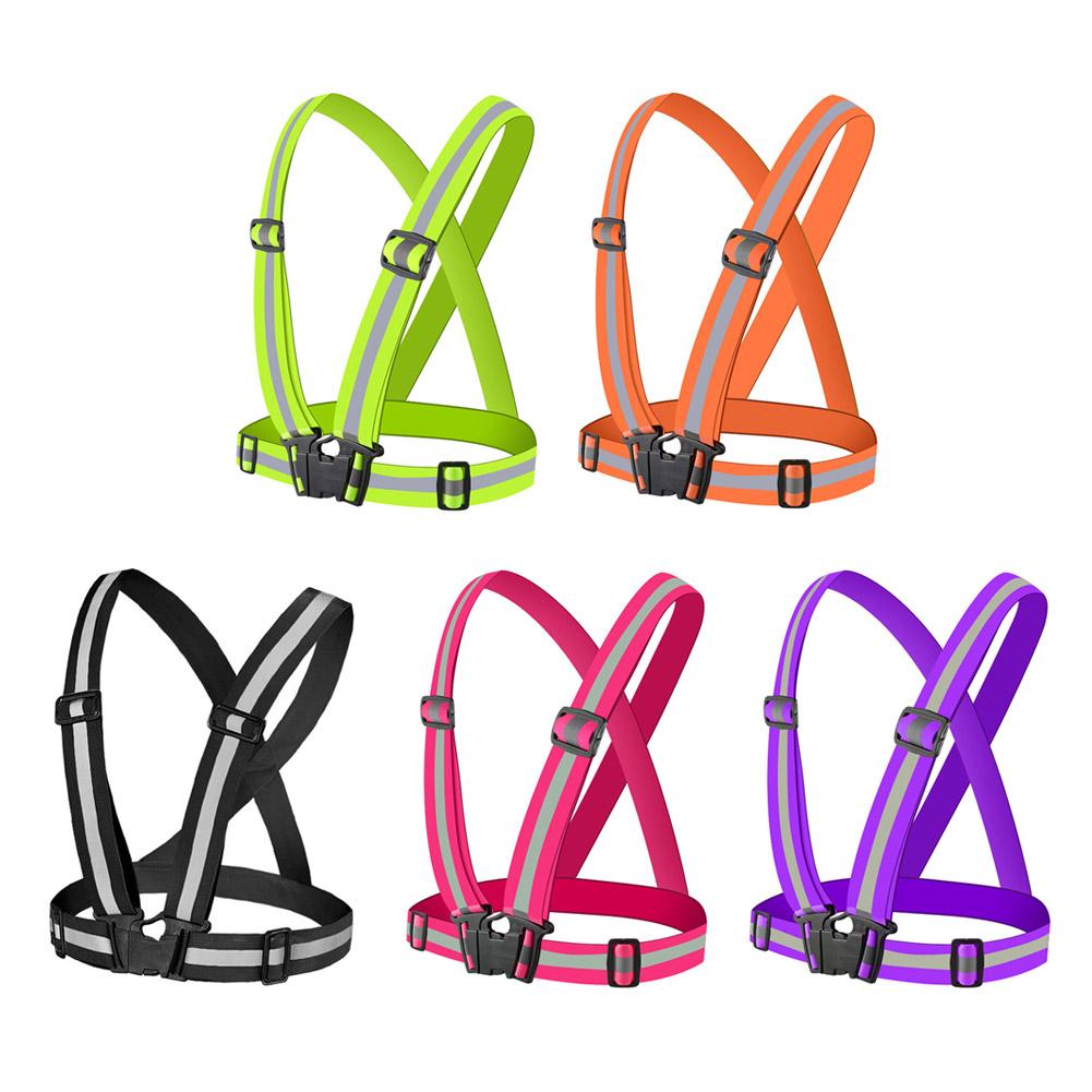 Running Gear Sale - Chaleco Reflectante Universal Ajustable con Banda