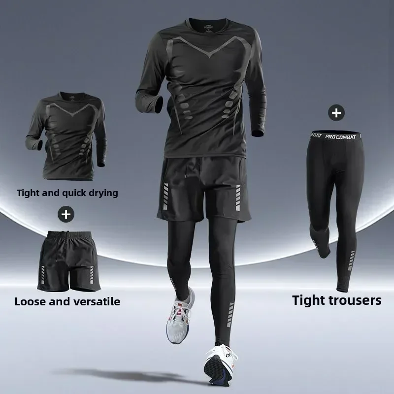 Running Gear Autumn - Nuevo Conjunto Deportivo para Hombre, Ropa