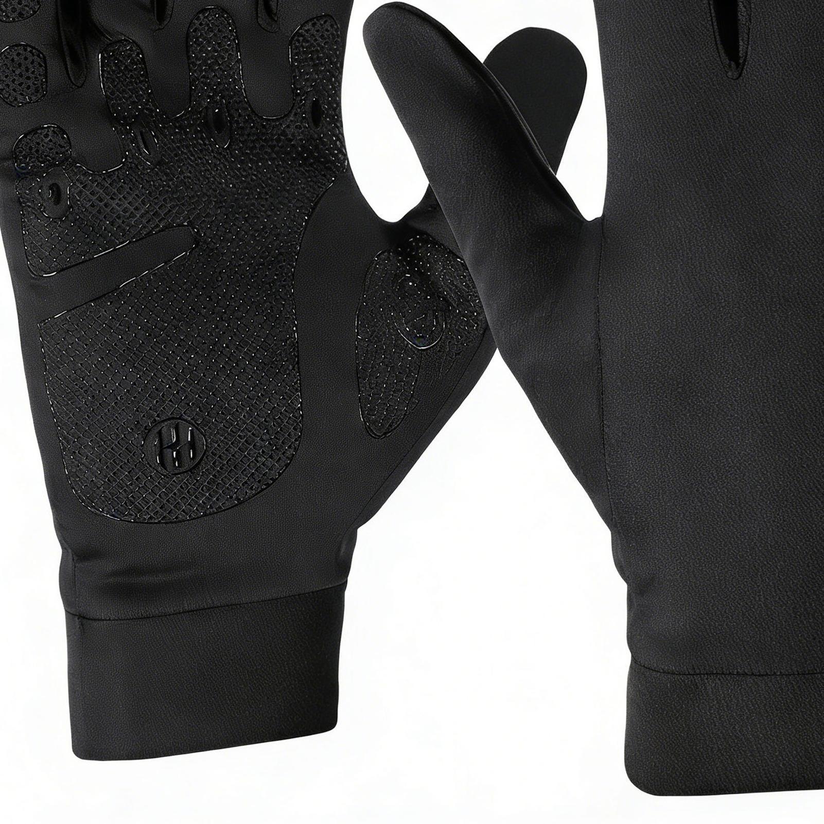 Running Gear In Snow - Guantes de ciclismo de invierno, equipo
