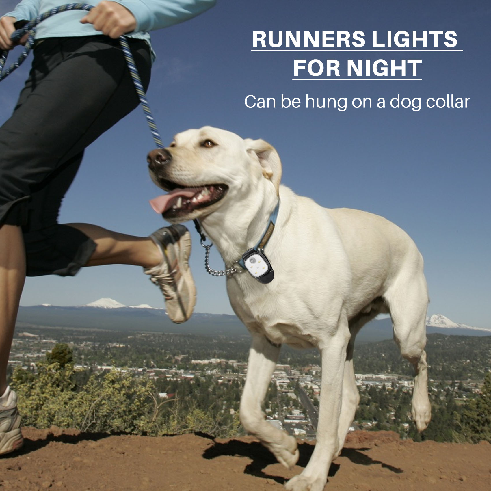 Running Gear On - XSXS-Luces para correr con Clip nocturno