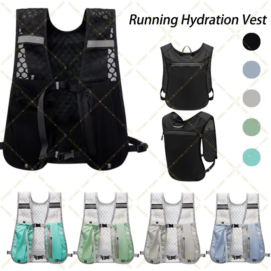 Running Gear Water - Chaleco de Running para Maratón y