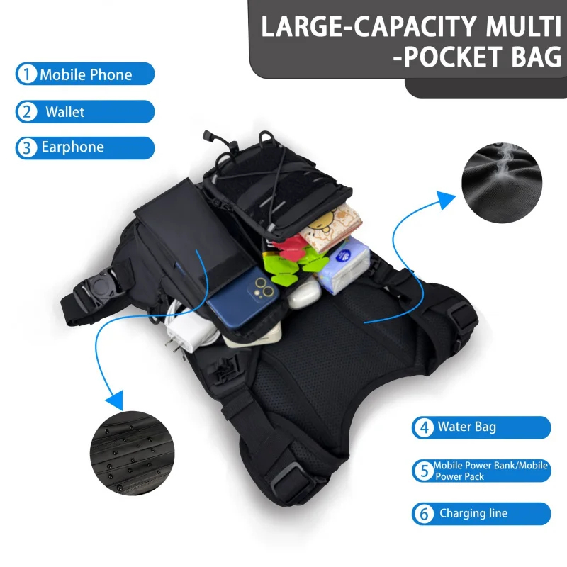 ​ Chaleco Táctico de Alta Cali - Running Gear Water reseña y precio