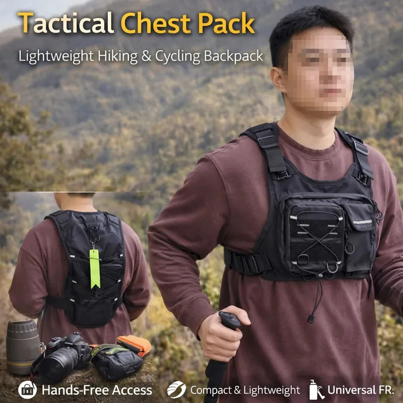 ​ Chaleco Táctico de Alta Cali - Running Gear Water reseña y precio