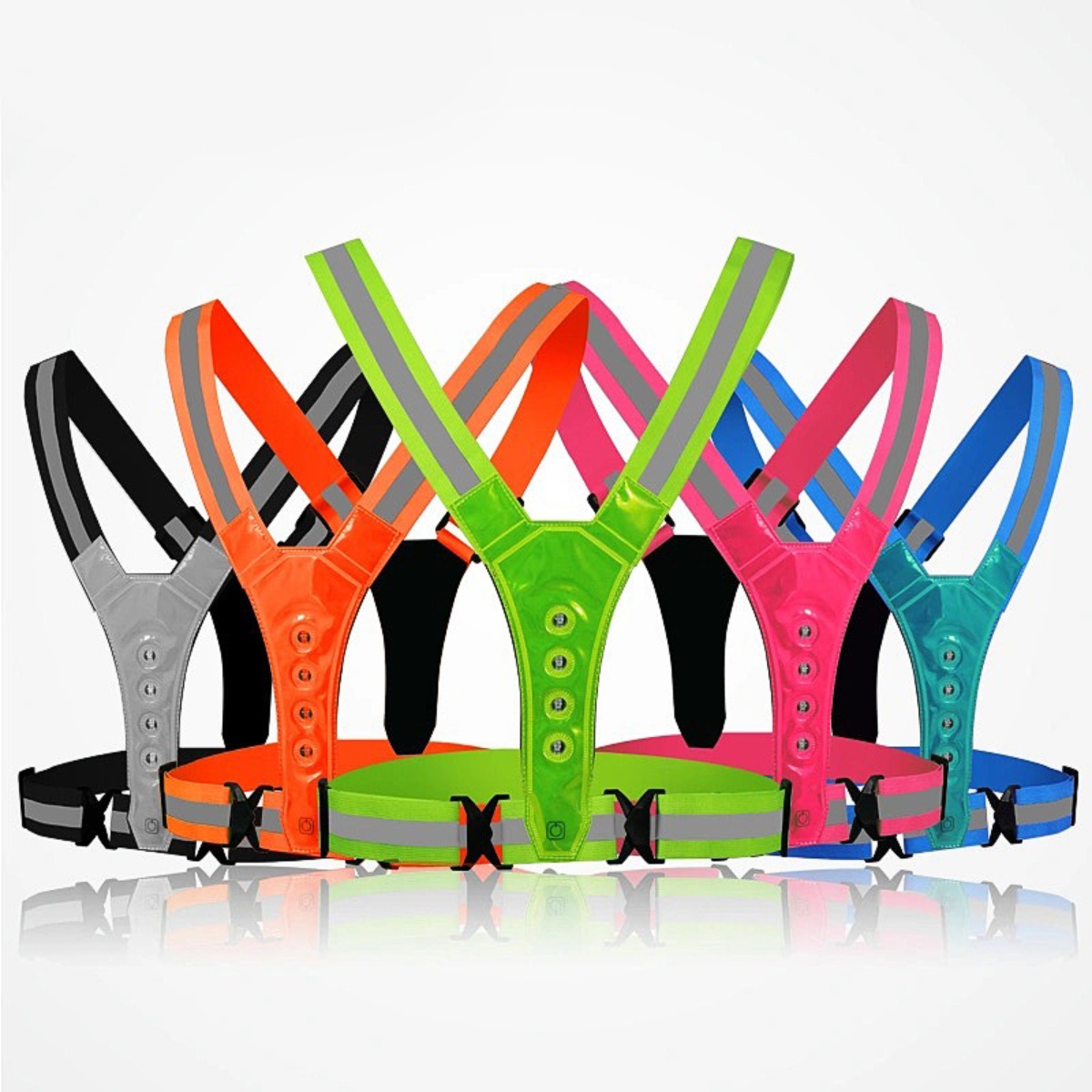 Chaleco de seguridad LED ajust - Running Gear Sale reseña y precio