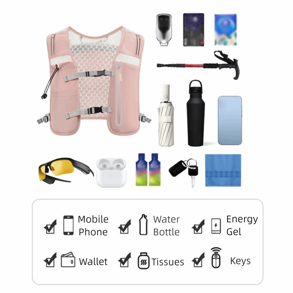 Chaleco reflectante para corre - Running Gear Water reseña y precio