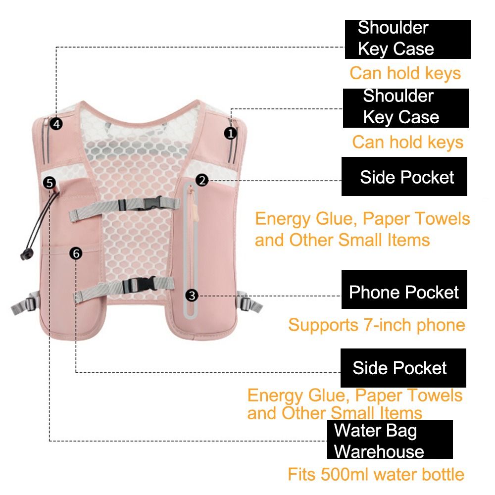 Chaleco reflectante para corre - Running Gear Water reseña y precio