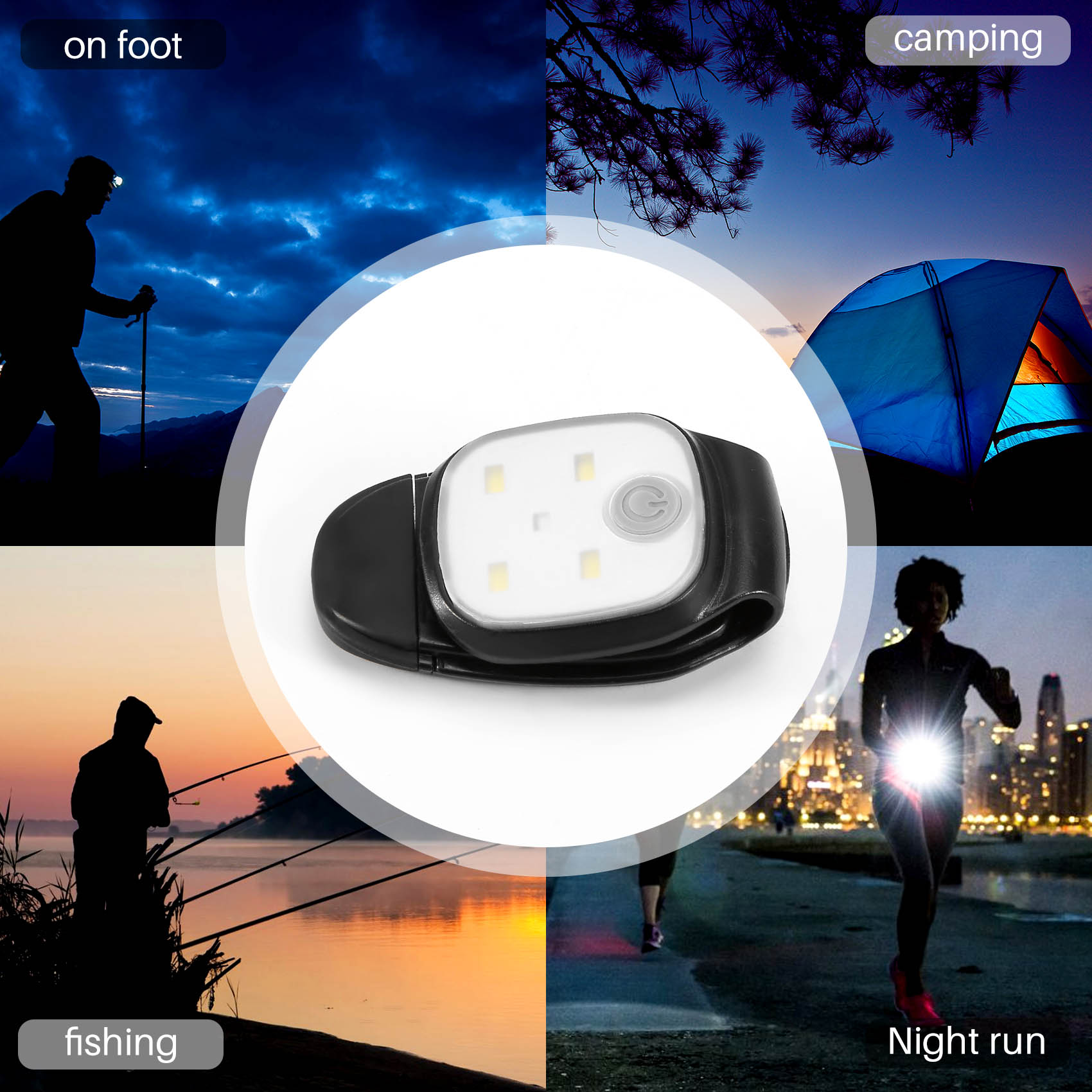 XSXS-Luces para correr con Cli - Running Gear On reseña y precio
