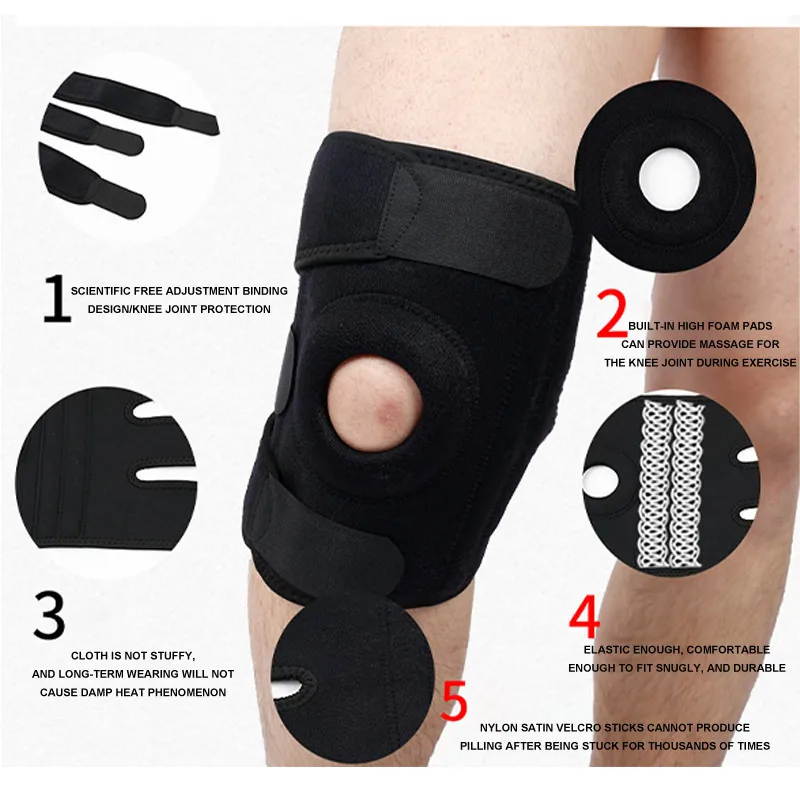 Rodilleras con soporte de reso - Running Gear Sale reseña y precio