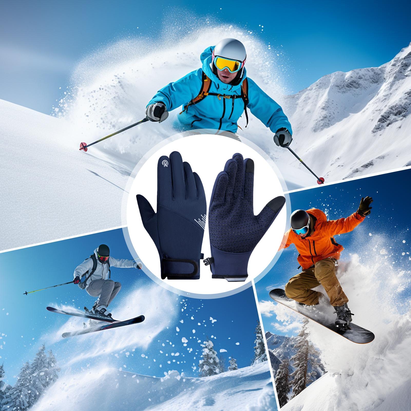 Guantes de invierno para hombr - Running Gear In Snow reseña y precio