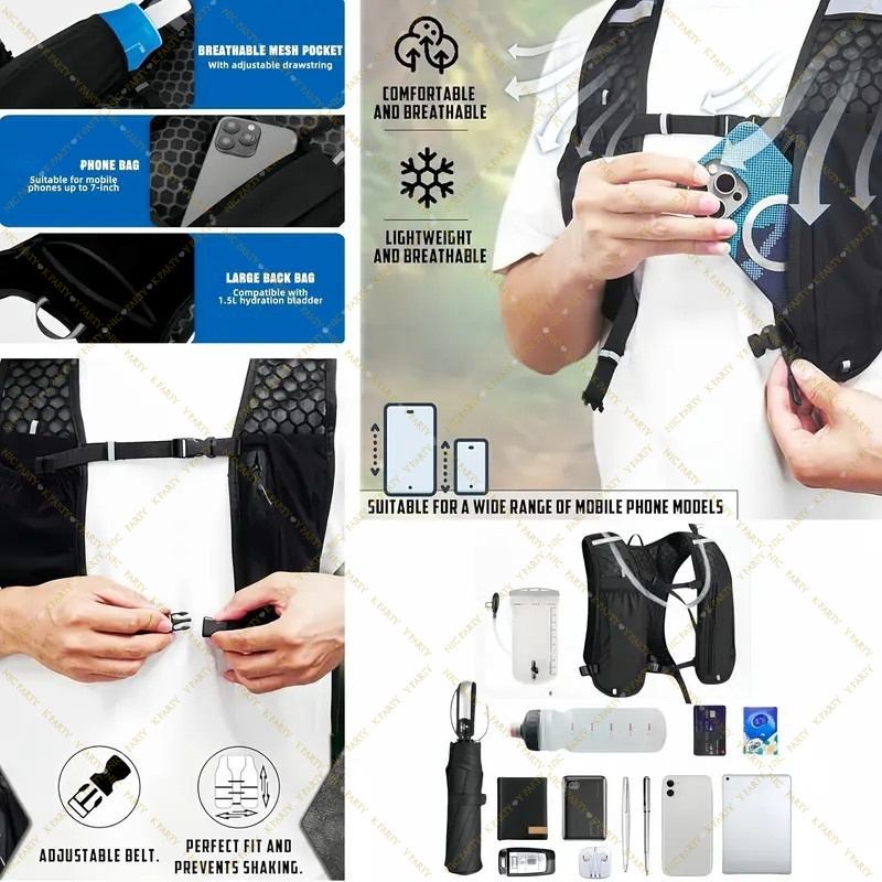 Chaleco de Running para Marató - Running Gear Water reseña y precio
