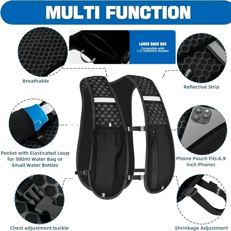 Chaleco de Hidratación para Co - Running Gear Autumn reseña y precio