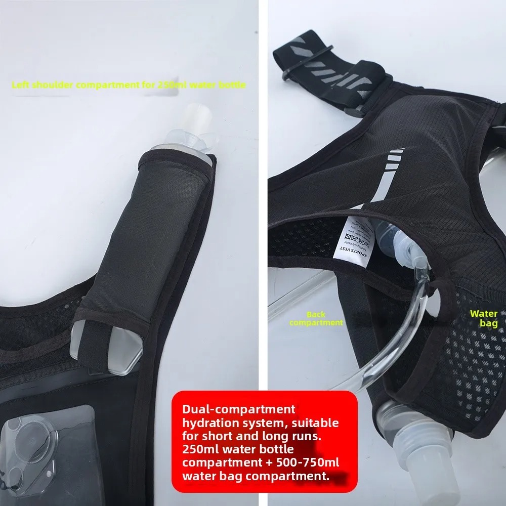 Nuevo Chaleco Deportivo Reflec - Running Gear Water reseña y precio