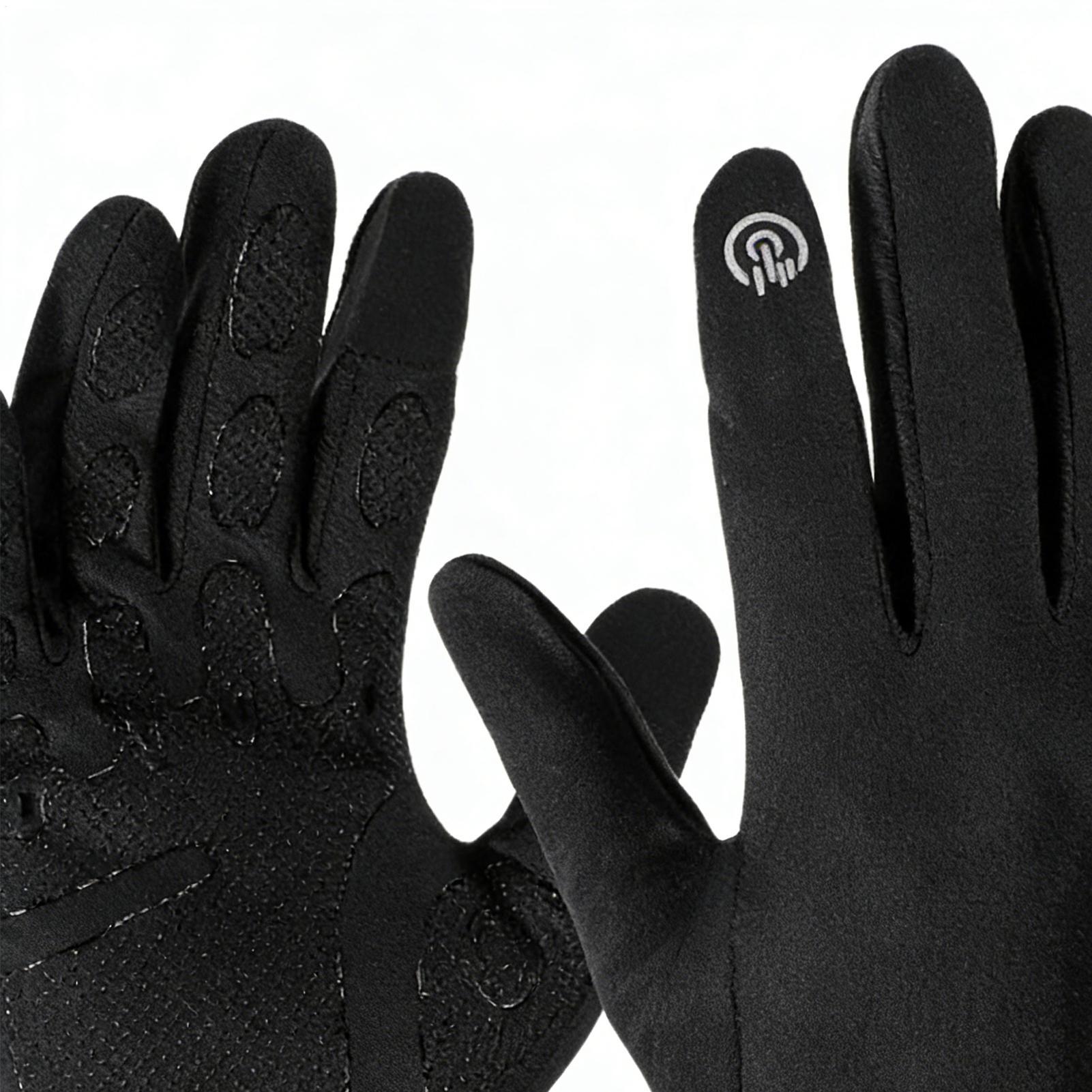 Guantes cálidos para ciclismo, - Running Gear In Snow reseña y precio