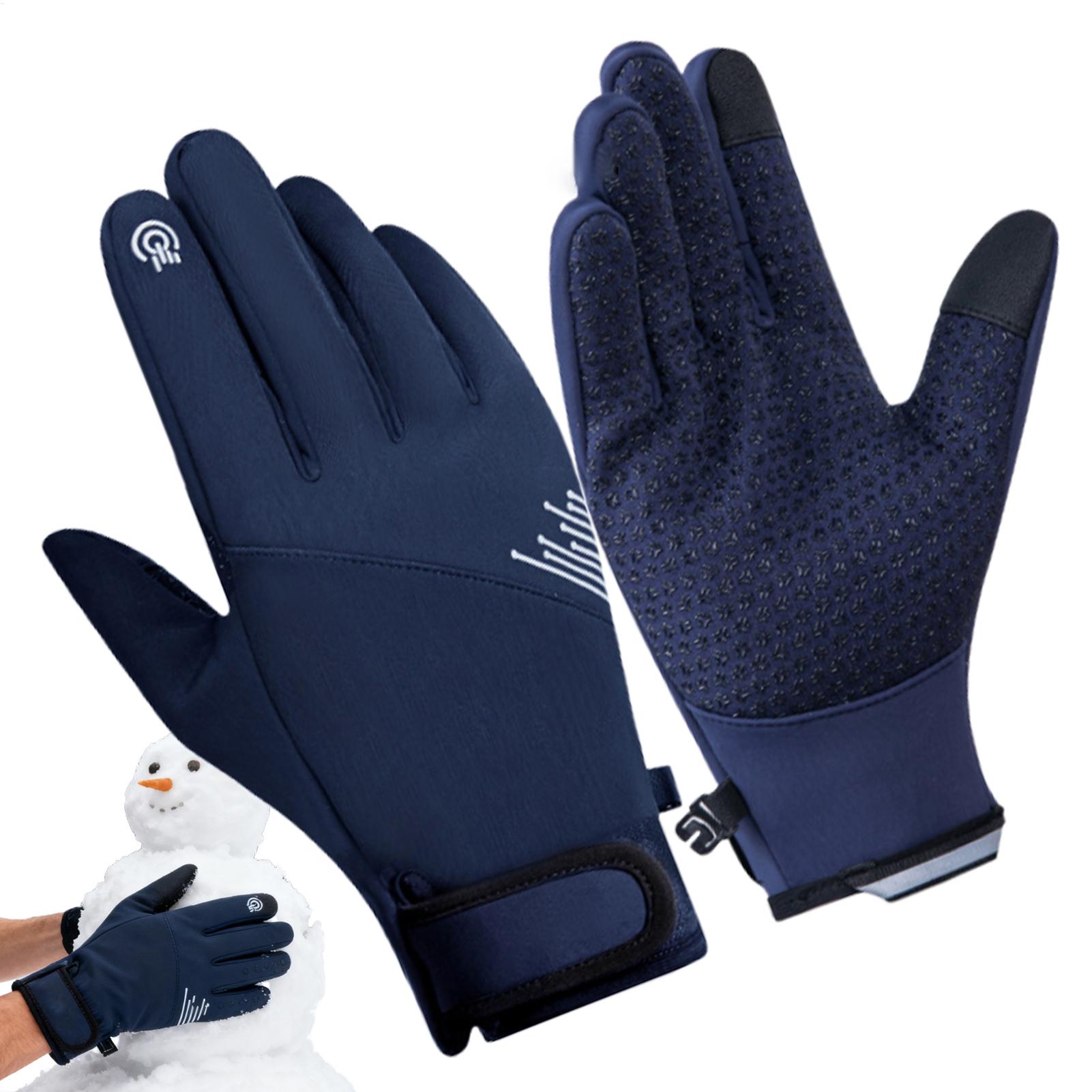 1 par de guantes de invierno a - Running Gear In Snow reseña y precio